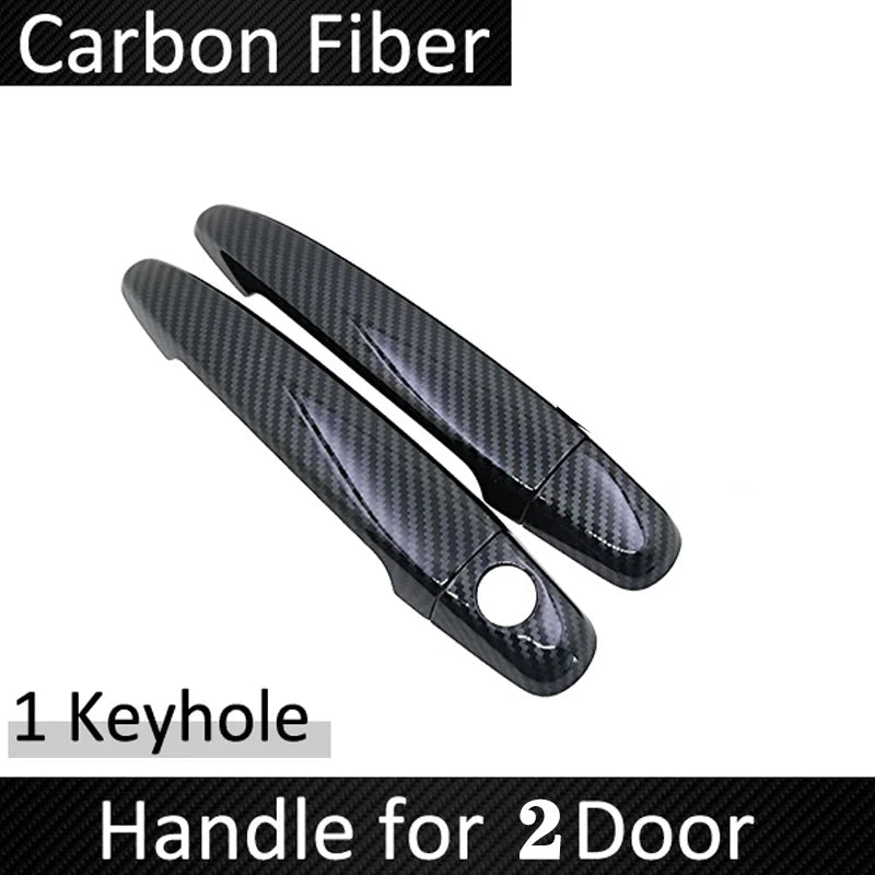 For Toyota Noah Voxy NAV1 R70 2007~2014 Luxury Car Door Handles Covers Exterior Scratch Protective Decor Rustproof Accessories