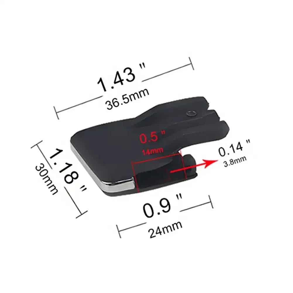 2Pcs Car Dashboard Air Conditioner Outlet Pick AC Vent Grille Tab Clip Replacement Accessories Kit For Toyota Corolla 07-13