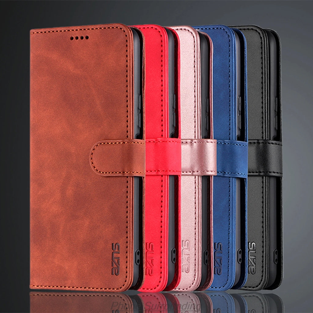 Card Holder Wallet Case for Samsung Galaxy A07 SM-A075F 6.7" Pu Leather Case Flip Holster Phone Cover capa fundas Coque