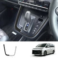 RHD For Toyota Voxy 90 Series 2021 2022 2023 Carbon Fiber inner Steering Wheel Button Decorative Cover Accessories Car Styling