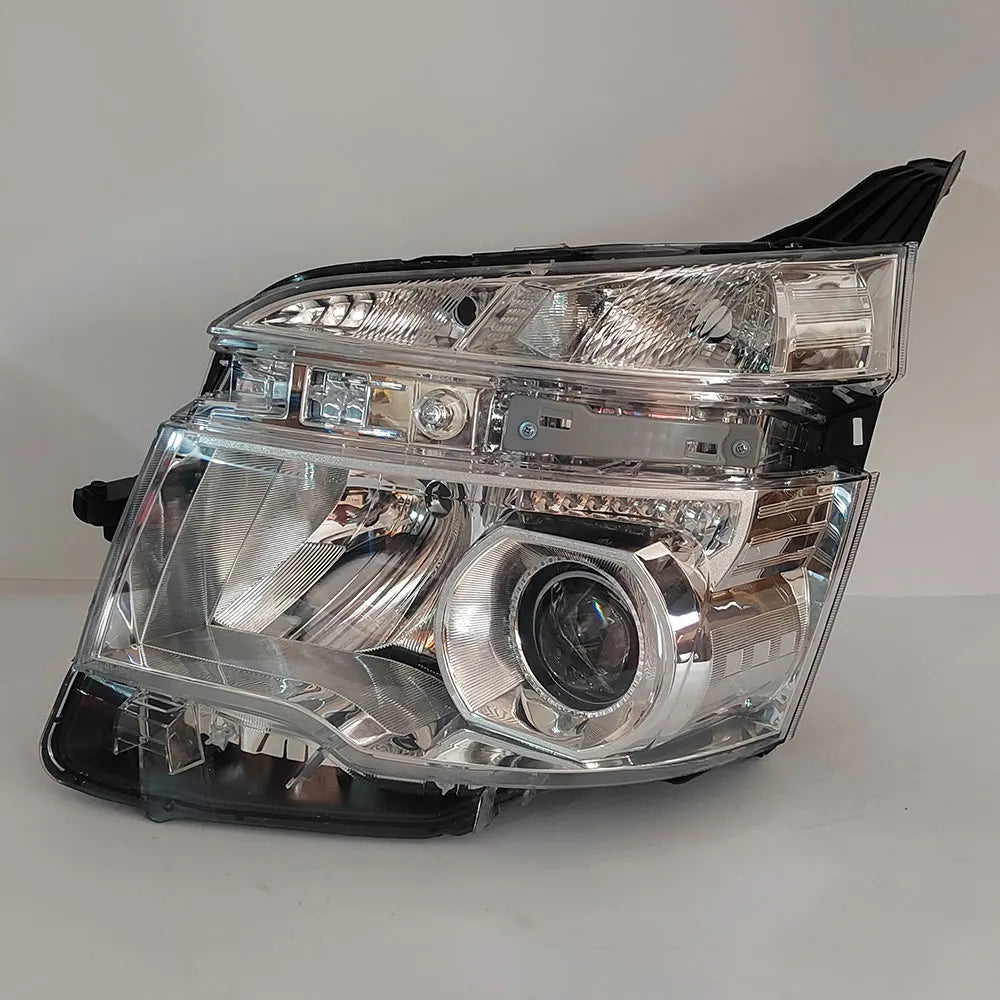 SET Car Headlight with Lens  for Toyota Voxy Zrr70 R70 2010 2011 2012 2013 White Headlamp