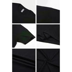 New short-sleeved T-shirt made of 100% pure cotton, suitable for both men and women. It is a summer style, loose and casual.