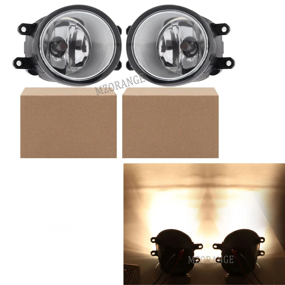 Fog Lights Led for Toyota Corolla 2007 2008 2009 2010 Fog Lamp Assembly Chrome Cover Grill Bezel Headlights car accessories