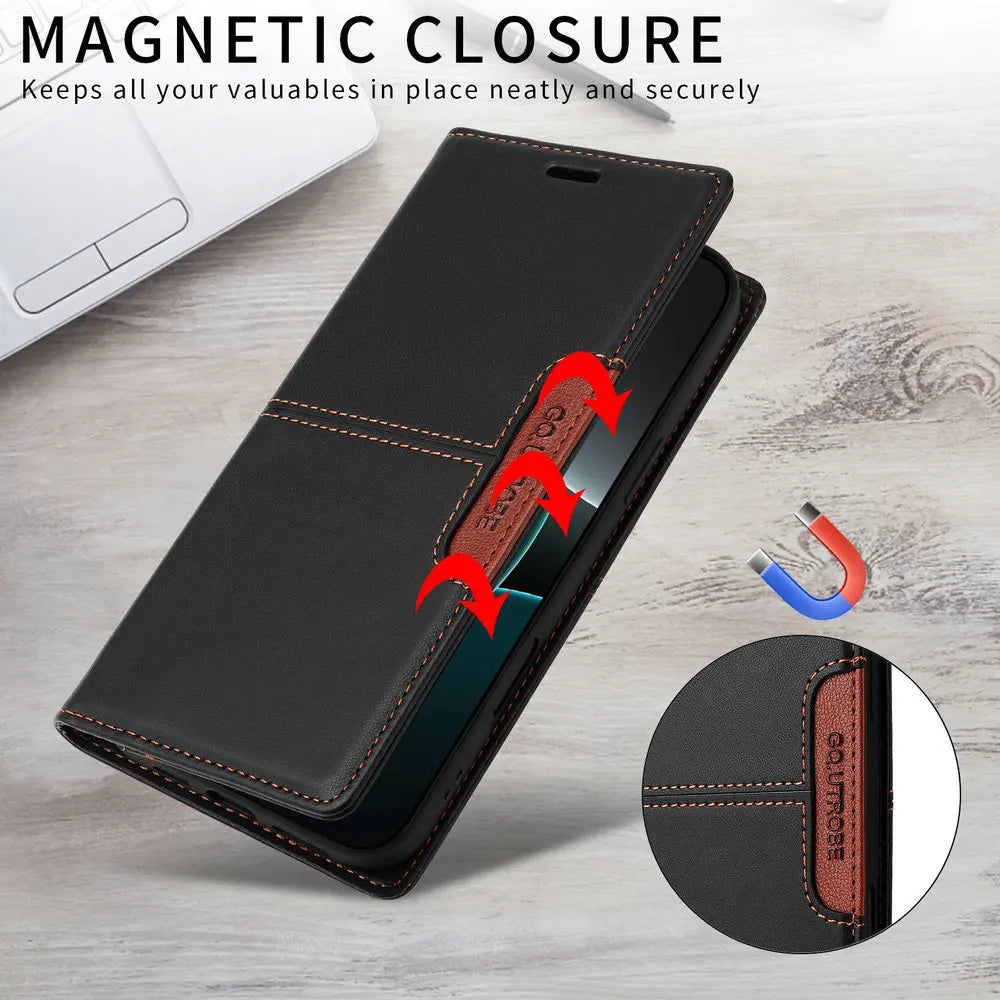 Luxury Case for Samsung Galaxy A17 A07 A56 A36 A26 A16 A06 A05 A15 A25 A35 A55 A54 A34 A14 A04 A 56 17 5G 4G Magnet Wallet Cover