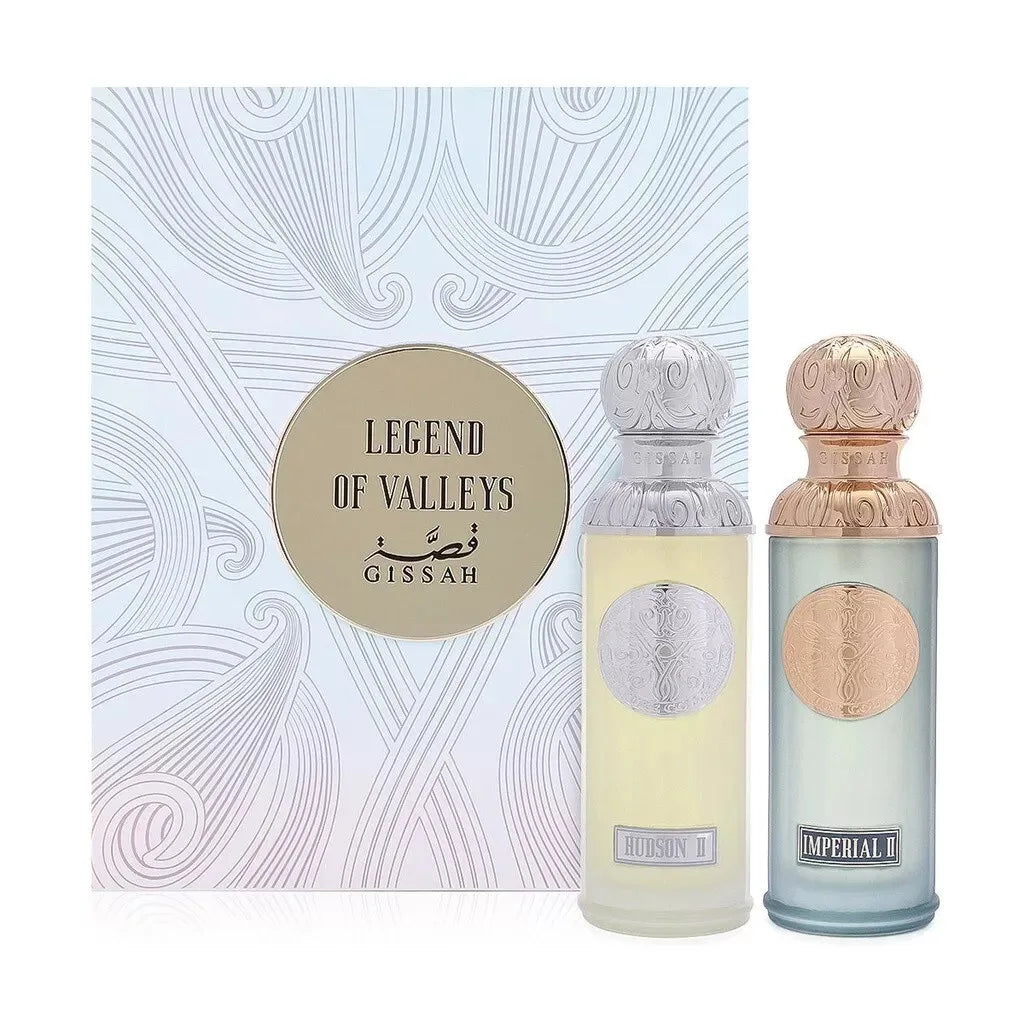 GISSAH Unisex Perfume Set 180ml Long-Lasting Pheromones Containing Rab Body Spray Gift Box