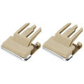 2Pcs Car Dashboard Air Conditioner Outlet Pick AC Vent Grille Tab Clip Replacement Accessories Kit For Toyota Corolla 07-13