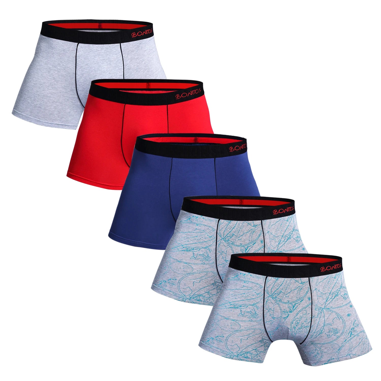 5pcs Pack Mens Panties Cotton Underwear Male Brand Boxer Briefs 2025 Underpants For Homme Luxury Sexy Shorts Gift