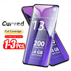 1-3Pcs Curved Tempered Glass For Xiaomi Redmi Note 13 Pro+ 14 15 Pro Plus 5G Screen Protector Note15 ProPlus Note14Pro 14Pro 4G