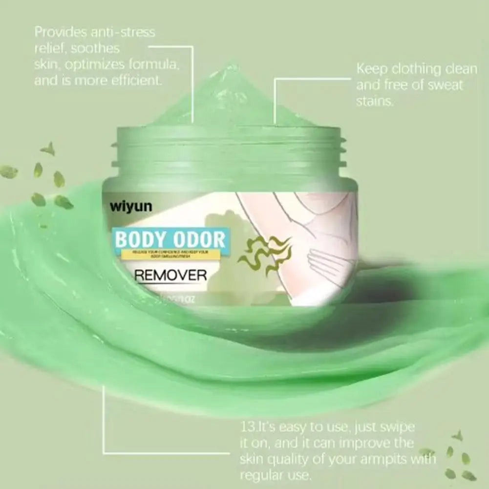Odor Cream for Body Sweat Remove Bad Smell Deodorant Armpit Lasting Refreshing Significant Effect Sweatproof Odor Cream