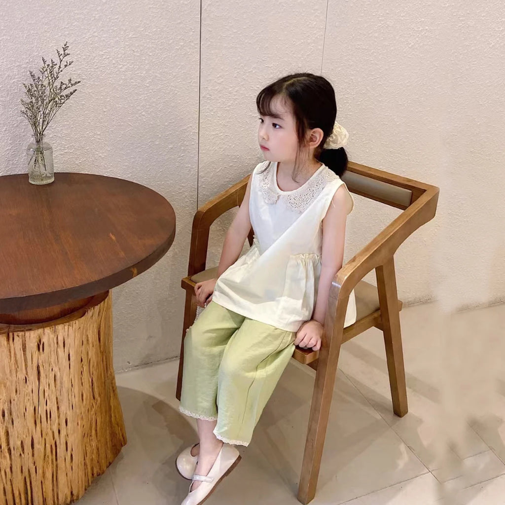 New Baby Clothes Girls Suits Summer Children Vest Shorts 2Pcs/Sets Kids Girls Clothing Infant Casual Costume Toddler Tracksuits