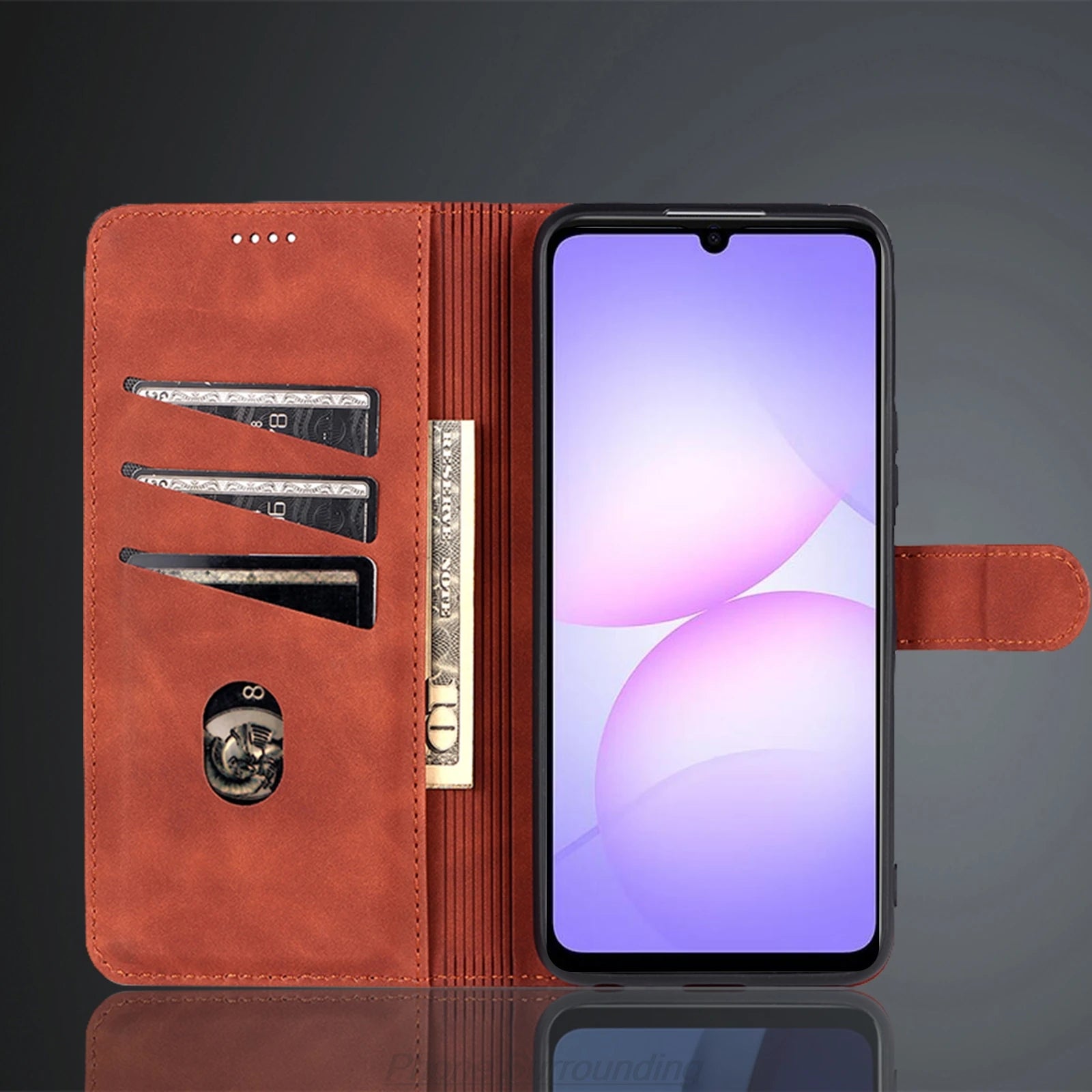Card Holder Wallet Case for Samsung Galaxy A07 SM-A075F 6.7" Pu Leather Case Flip Holster Phone Cover capa fundas Coque