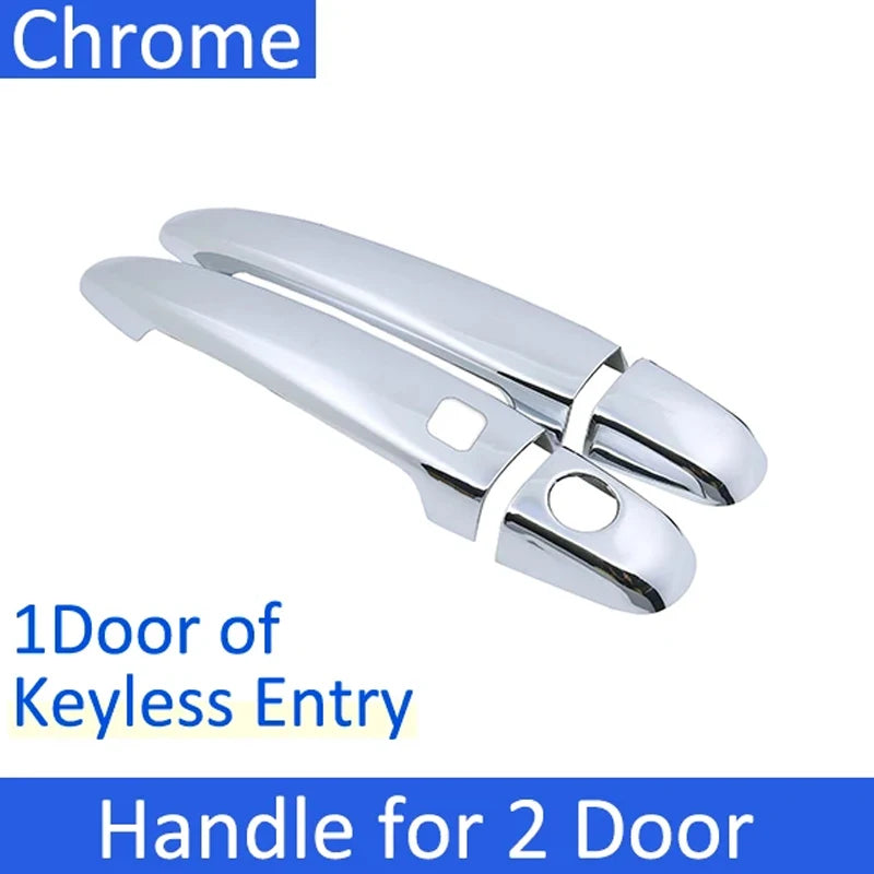 For Toyota Noah Voxy NAV1 R70 2007~2014 Luxury Car Door Handles Covers Exterior Scratch Protective Decor Rustproof Accessories