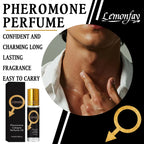 Lemonfay Pheromone Cologne Perfume Oil | Masculine Alluring Scent | Long-Lasting Portable Roll-On Fragrance For Men 15ml