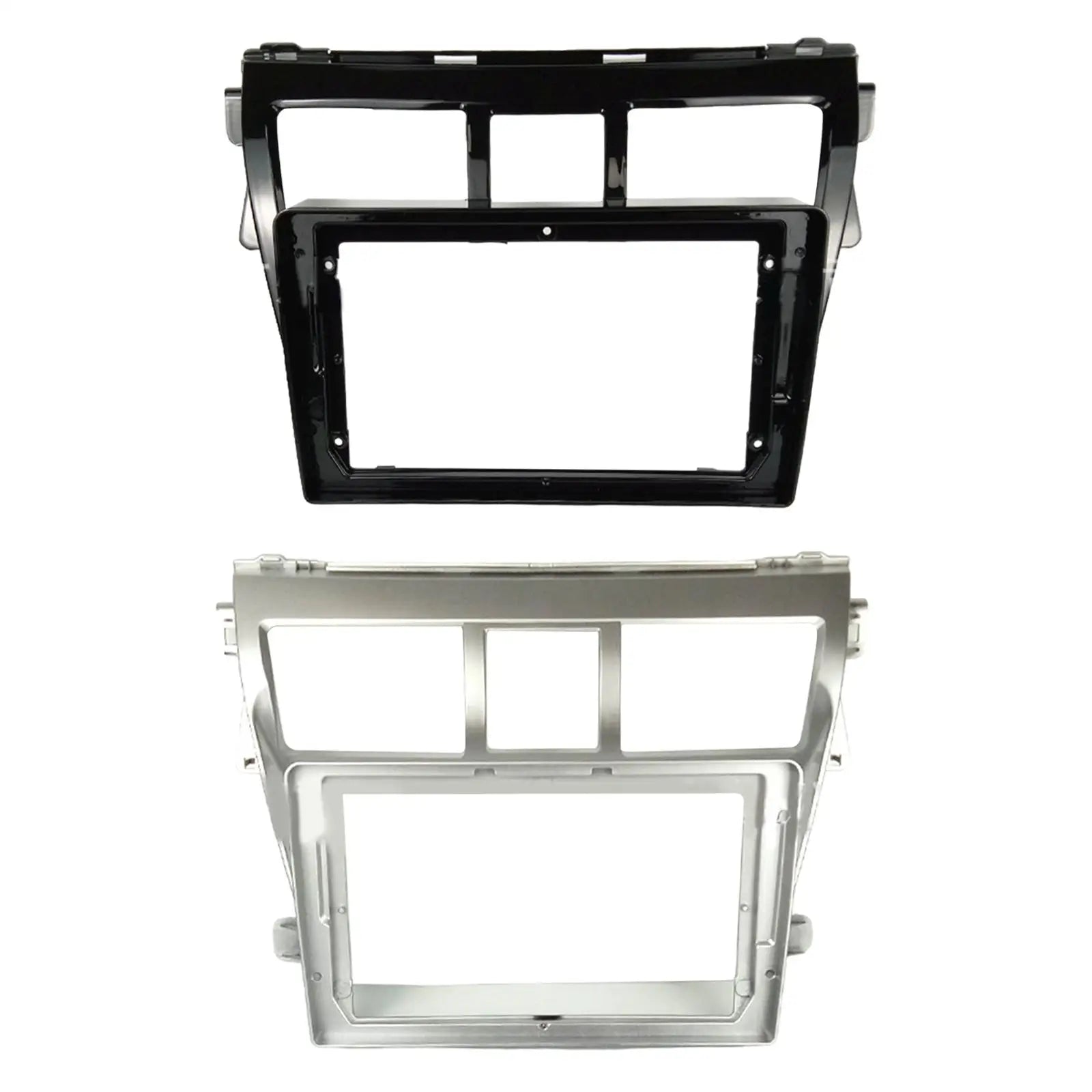 Navigation Screen Frame, Panel Frame, Parts Decoration for Toyota Vios Yaris 2008-2014 Audio Panel Frame Professional Auto Parts