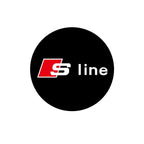 2Pcs HD Car Door Projector Laser Lamp Car Door Welcome Light For Audi Sline Q3 A5 A7 A3 Q5 Q7 A4L RS Quattro S3 S4 S6 S5 S7 S8