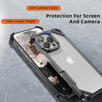 Eary Minimalist Metal Frameless Phone Case for iPhone 16 Pro Max 15 Ultra-thin Bumper Aluminum Alloy Shockproof Protective Cover