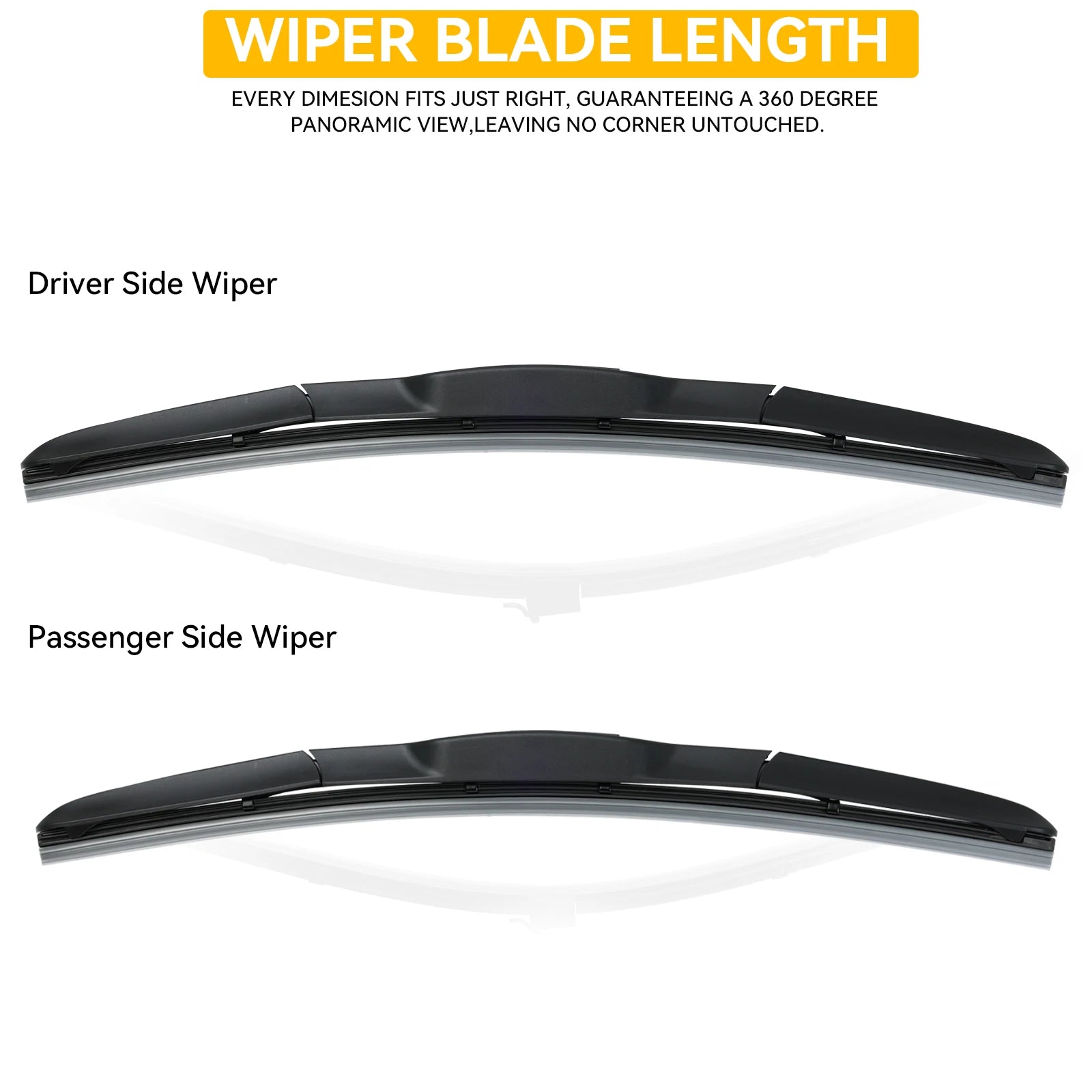Erick's Wiper LHD Front Wiper Blades For Toyota Noah Voxy ZRR70 VAN 2007 - 2013 Windshield Windscreen Window Rain Brush 26"+16"