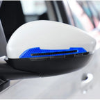 1 Set/2PCS Car Reflective Warning Mirror Strip Safety Warning Reflective Sticker For Universal Car Decorative Trims