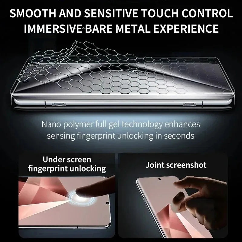 4Pcs Silicone Soft Hydrogel Film for Infinix Note 50 Pro Plus 50s 50x 40 VIP 40X GT 30 20 Zero 40  30 Screen Protector no glass