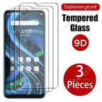 3PCS 9H HD Original For Itel A70 Tempered Glass Protective On ItelA70 A665L  6.6" Screen Protector Cover Film
