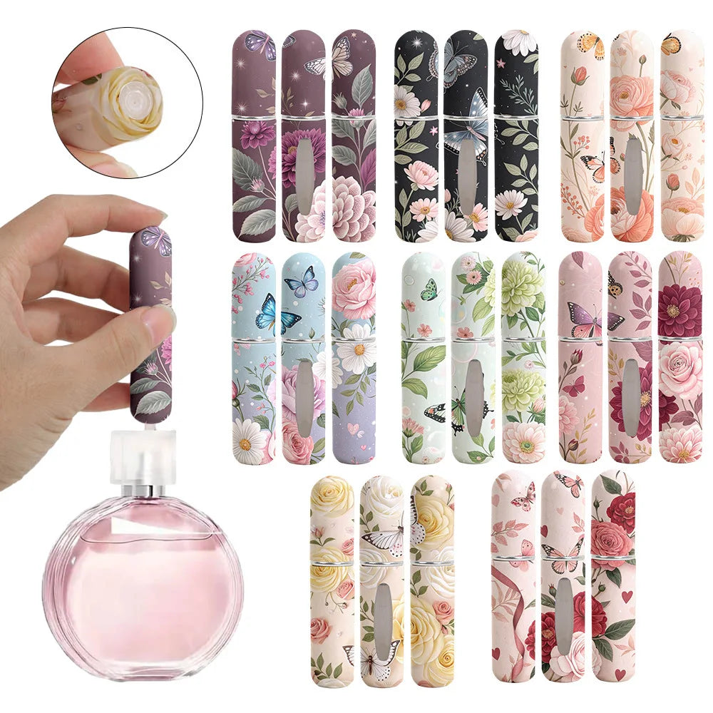 New 5ml Mini Perfume Bottle Refillable Portable Empty Cosmetic Containers Storage Sprayer Empty Spray Atomizer Bottle