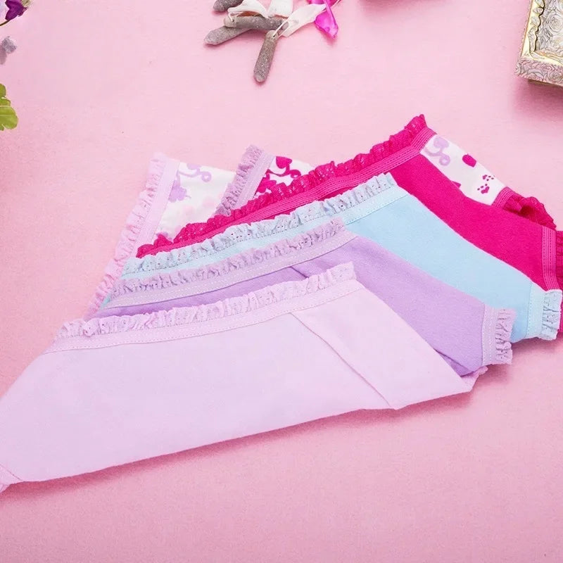 4Pcs/pack Cartoon New Mickey Mouse Children's Panties Classic Cute Minnie Mickey Mouse Cartoon Girls Cotton Briefs Gifts