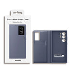 Original For Samsung Galaxy S24 Ultra Smart View Wallet Case Flip High Quality Leather Cover S24Ultra Card Bag Protector Shell