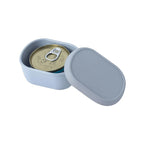 Reusable Wet Cat Food Storage Container with Silicone Sealed Lid, Leak-Proof Fresh-Keeping Box for 3oz/85g Cat Food Cans