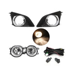 Fog Lights Led for Toyota Corolla 2007 2008 2009 2010 Fog Lamp Assembly Chrome Cover Grill Bezel Headlights car accessories