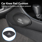 Car Knee Pad Cushion Leg Support Protector Central Key Accessory For Toyota Corolla Yaris Camry Prius RAV4 CHR Hilux Aygo Crown