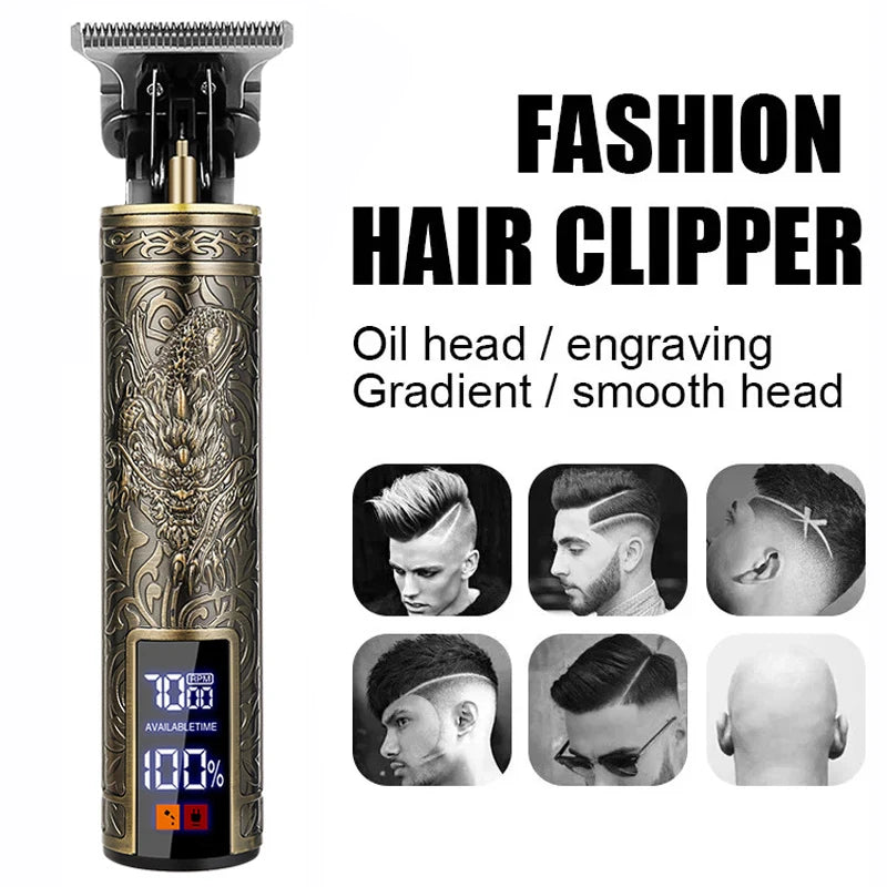 2026 Top Selling! T9 Hair Clipper Beard Shaving Body Hair Trimmer Clippers Electric Hair Cutting Machine Professional Barber