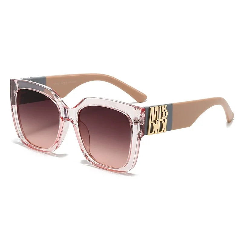 Luxury Miss D Fashion Women Sunglasses Designer Stylish Brand Ladies Sun Glasses Square Casual Trend Eyewear UV400
