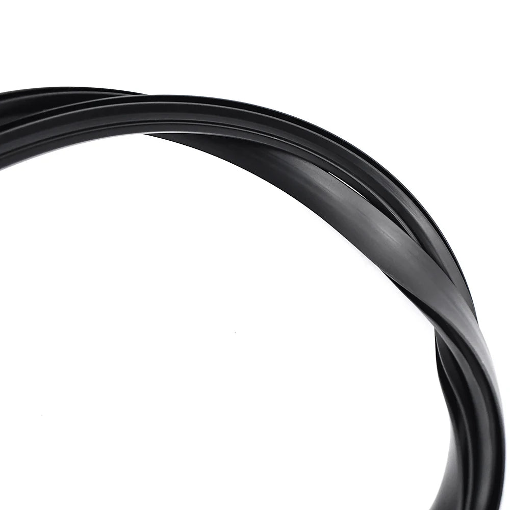 136cm 1Pair Left Right Side Car Roof Trim Molding Strips Rubber Fit for Toyota Corolla 2009 2010 2011 2012 2013 Black