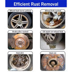 Latest car rust remover, car wheel care, fast rust remover, car exhaust pipe rust remover spray, cleans metal powder stains