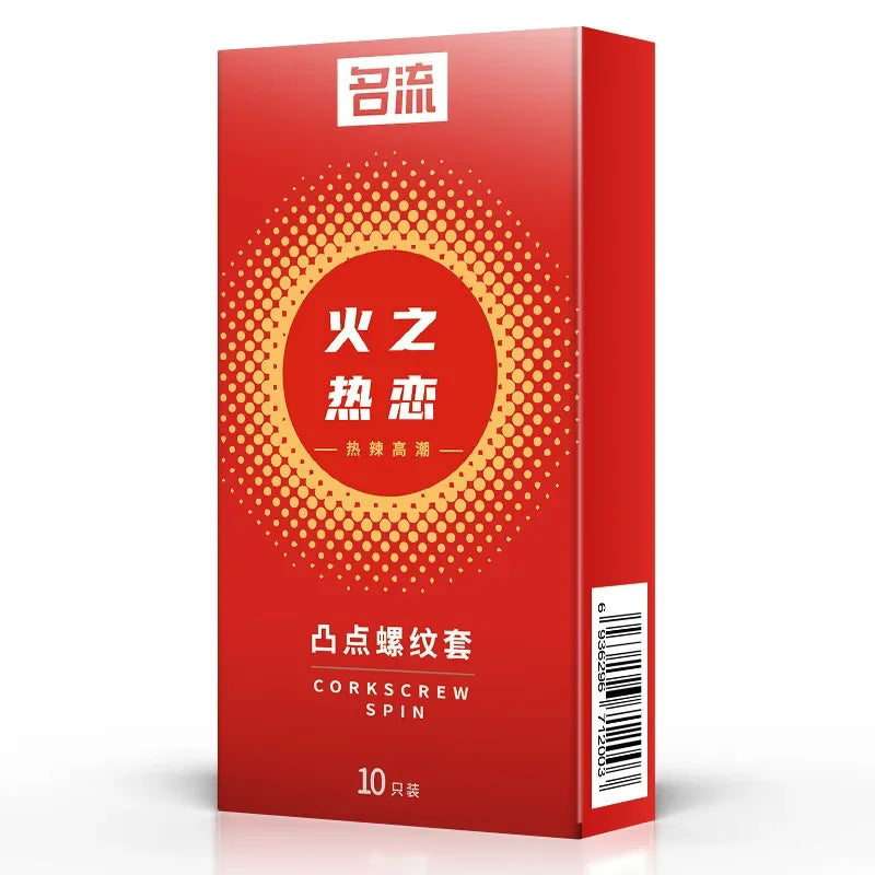PERSONAGE 10 Pcs Hot Sale Quality Sex Products 6 types Natural Latex Condoms For Men Adult Better Sex Toys Safer Contraception