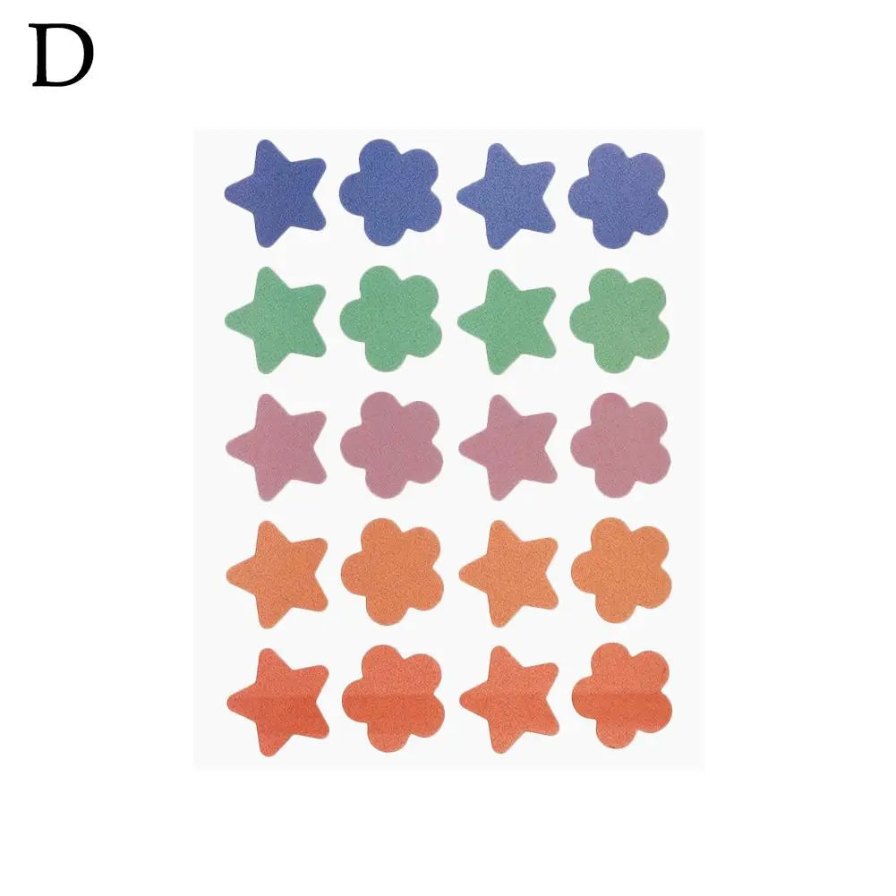 20-36 Counts Colorful Cute Star Heart Shaped Acne Treatment Sticker Concealer Invisible Pimple Acne Cover Skin Care