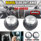 Car 5/6 Speed Lever Gear Stick Shift Knob Head For Toyota Corolla Verso Auris Yaris RAV4 2007 2008 2009 2010 2011 2012 2013