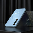 For Samsung Galaxy S24 S25 FE A57 Magsafe CaseS26 S25 S24 S23 S22 S21 Ultra Plus FE EDGE Soft Silicone Phone Back Cover