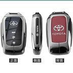 Alloy Car Remote Key Case Cover Protect Shell Bag For Toyota Prius Camry Corolla CHR C-HR RAV4 Altis Land Cruiser Prado Avalon