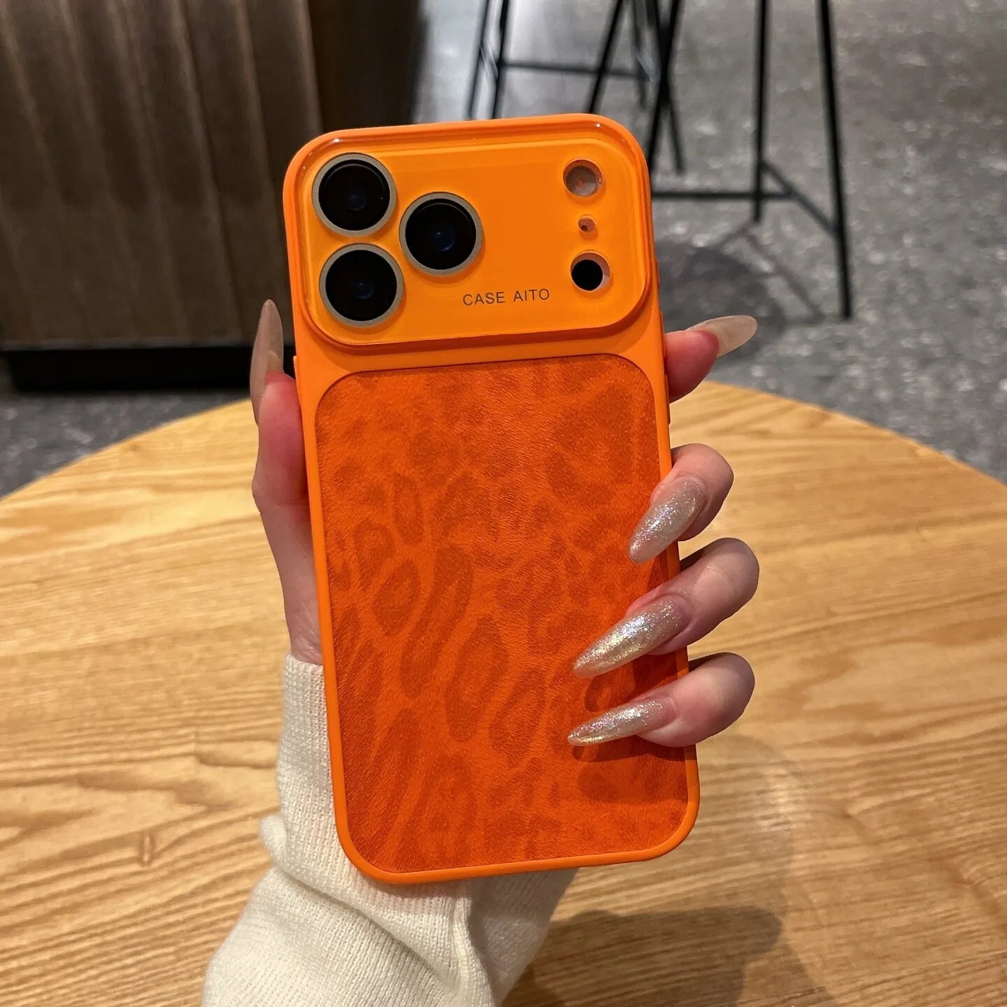 Luxury Leopard Print Phone Case For iPhone 13 14 15 16 17 Pro Max Shockproof Bumber Cases Cover