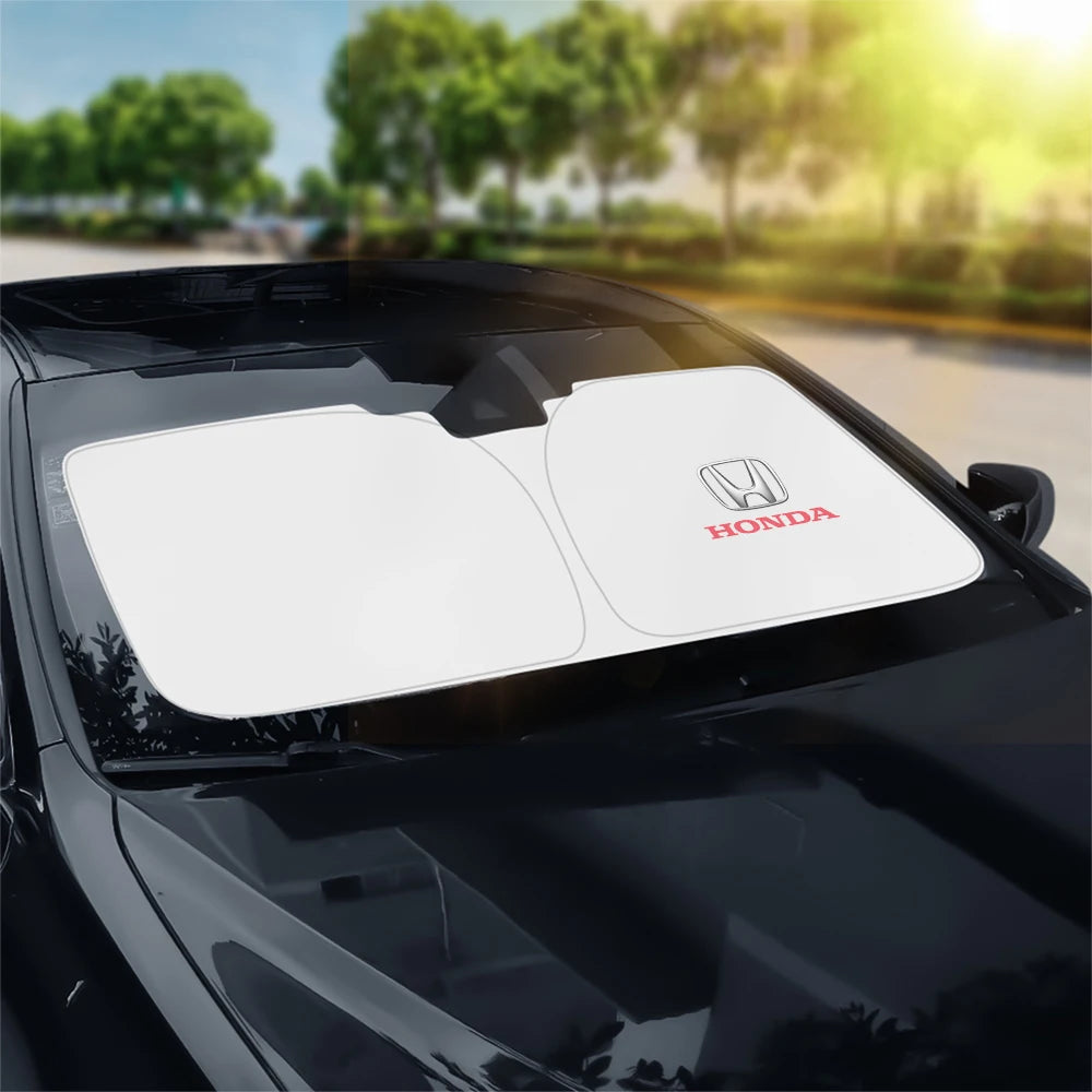 1pc Car Windshield Sunshades Sun Shade Cover Accessories For Honda Civic Fit Jazz Accord Pilot Odyssey Passport City Shuttle HRV