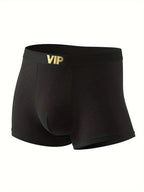 3/10 Piece Set of Men's Underwear Black Color Classic Fashion Men Underpant High Stretch Boxer Shorts Plus Size Teenage Panties