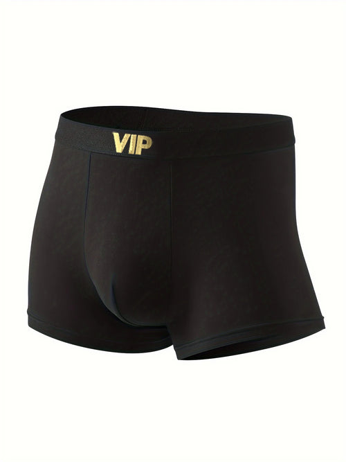 3/10 Piece Set of Men's Underwear Black Color Classic Fashion Men Underpant High Stretch Boxer Shorts Plus Size Teenage Panties