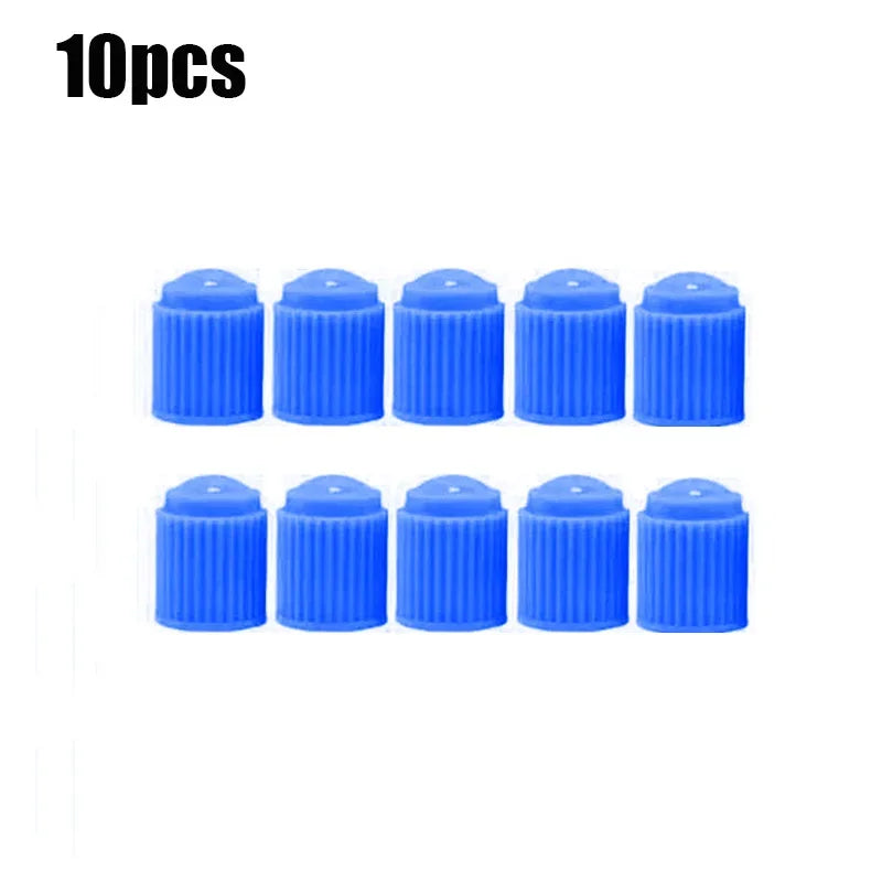 20Pcs Car Tire Tyre Valve Caps with O Rubber Ring Dust Covers Plastic Black Grey Red Stem Valve Caps for Cars Motorcycles Bike