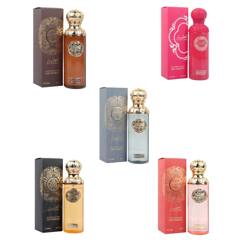 GISSAH Unisex Perfume Set 180ml Long-Lasting Pheromones Containing Rab Body Spray Gift Box
