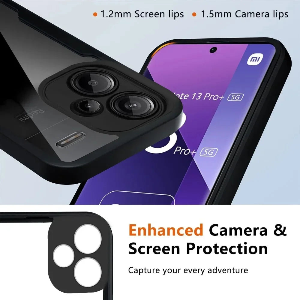 360 Full Body Screen Protector Case For Xiaomi Redmi Note 13 Pro Plus 5G 13 12 12s 11 10 Pro 10s 11s Redmi 10 10C 12 13C Cover
