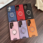 Military Armor Slide Camera Protection Magnetic Bracket Case Samsung S26 S25 FE S24 S23 S25 Ultra S22 Plus S21 A56 A36 A16 Cover