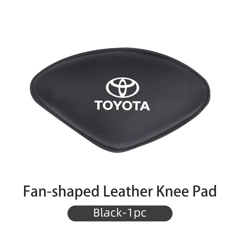 Car Knee Pad Cushion Leg Support Protector Central Key Accessory For Toyota Corolla Yaris Camry Prius RAV4 CHR Hilux Aygo Crown