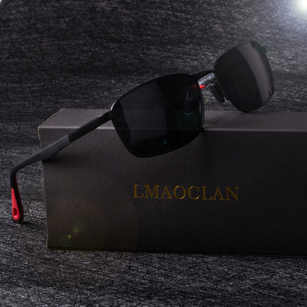 2026 New Polarized Sunglasses Man UV400 Classic Male Square Glasses Driving Eyewear Gafas Oculos