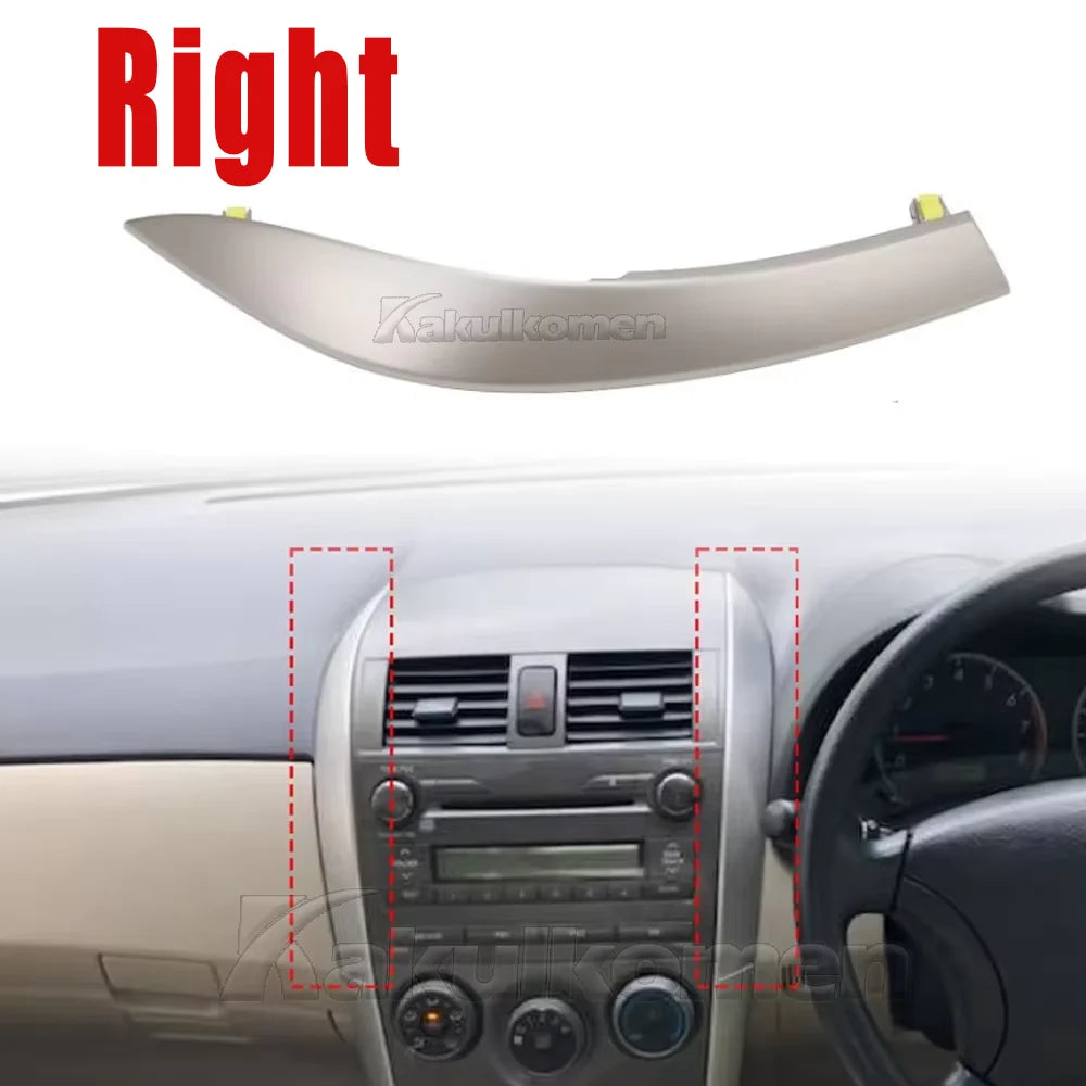 Center Dash A/C Air Conditioner Central Air Outlet Panel Grill Cover For Toyota Corolla Altis 2007 2008 2009 2010 2011 2012 2013